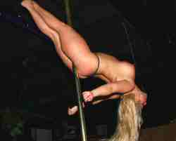 Shenille Dawn naked doing the pole