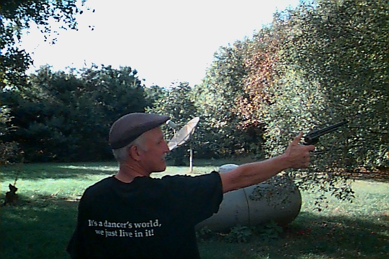 shooting 45 Colt at the Farm