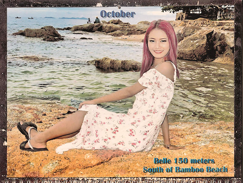 Peerless Thailand bar girls captured in the 2025 Pattaya Beaches Eye Candy Calendar