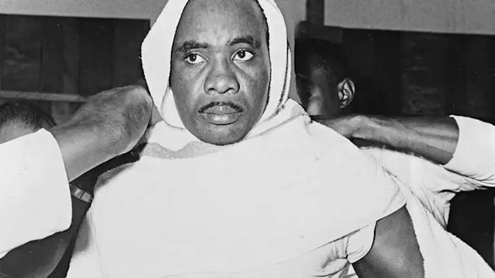 picture: Great profile shot of the Big Bad Sonny Liston