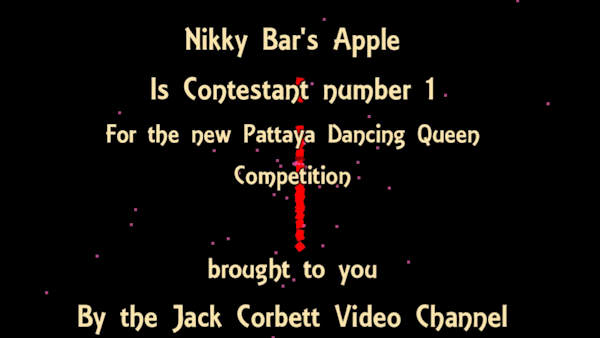 Apple competing in Second Pattaya Dancing Queen competition