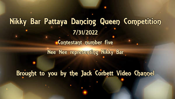 Pon contestant number 3 Pattaya Dancing Queen competition 1