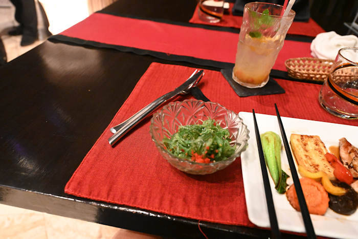 Japanese food at Centara Resort
