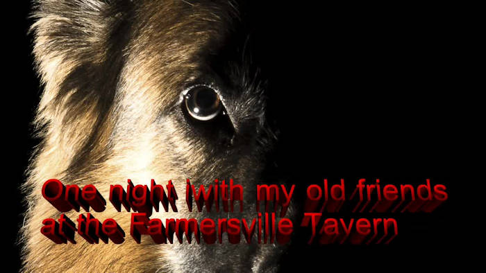 Video:  With my good ole boys pals in the Farmersville Tavern