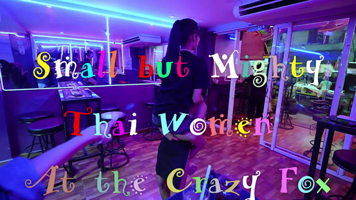 Video of strong small Thai bar girls