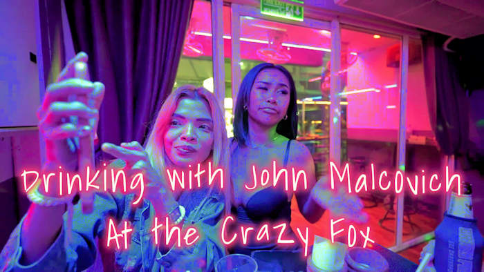JOhn Malkovich in Pattaya, this video is Drinking with Jon Malcovich