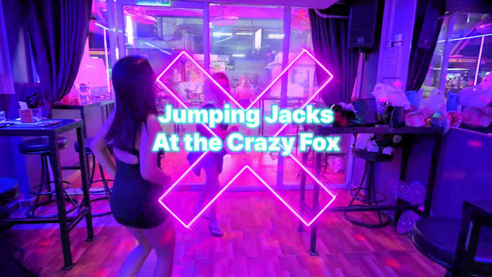 John Malkovich in Pattaya watch this video at Craazy Fox bar