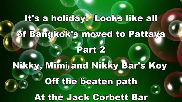Video: Jack Bar Nikky Bar party