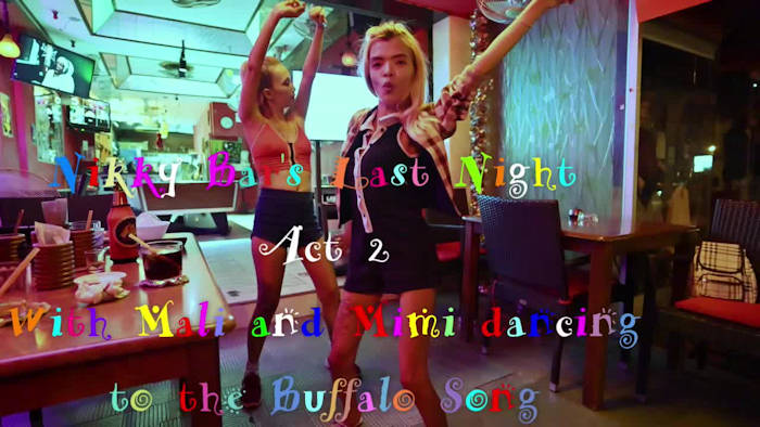 Video: Mimi and Mali dancing to the infamous Thai buffalo song