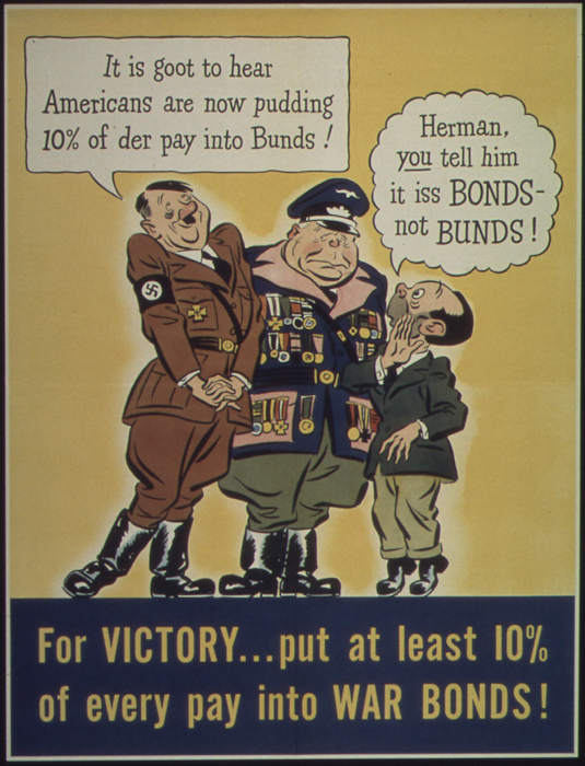 Welcome to Little Germany satirie picture of HItler and Herman Goering