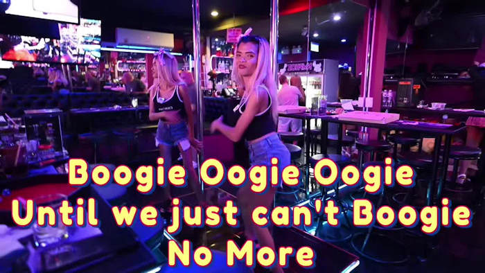 Video of Mali dancing to Boogie Oogie Oogie 