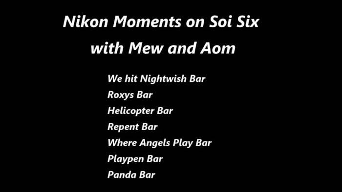 Video:  Lots of action here in 8 Soi Six Bars