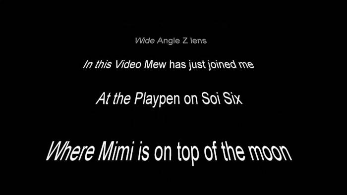 Video:  After coming in second in the Pattaya Dancing Queen compeition, Mimi is over the moon