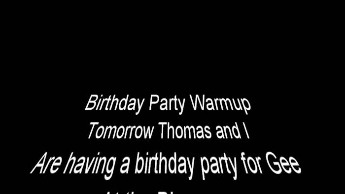 Video: From the Pattaya Playpen Video Collection Gee's birthday
