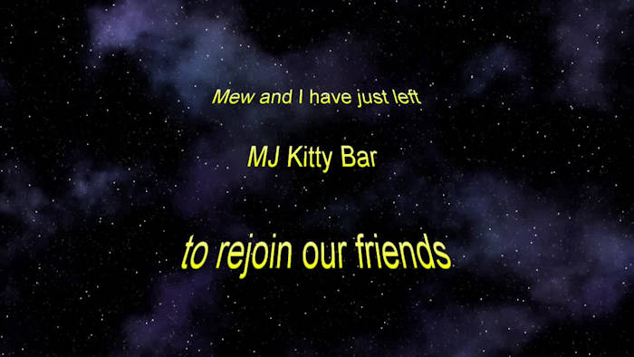 Video:  Mew and I have just left MJ Kitty Bar to find total chaos at Repent