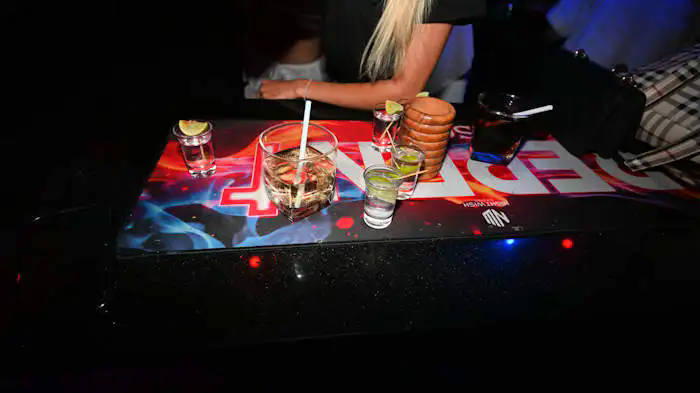 Look closely at the tequilas to see why Repent  is the Most dangerous Bar