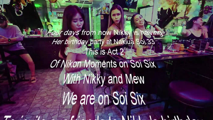 Video: Naklua Nikky Bar owner, Nikky, Koy and Mew dancing 