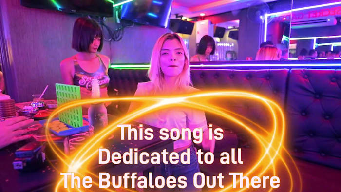 Remembering the Four Seasons Mali and new girl dancing to Thai buffalo song