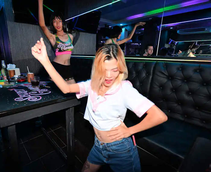 Remembering the Four Seasons Mali and new girl dancing 