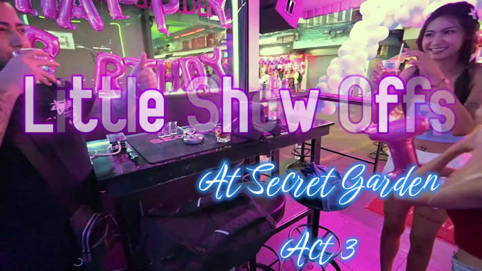 The second video at Secret Garden remembering Pattaya Dancing Queen Three