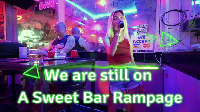 Video-Soir Six Sweet Bar rampage