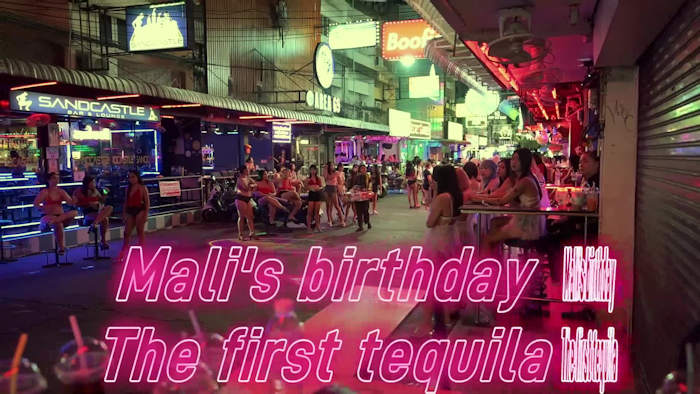 Sweet Bar Birthday the first tequila video