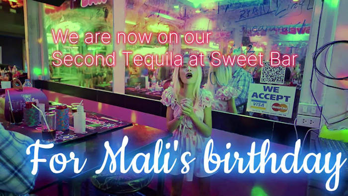 Sweet Bar Birthday party 2nd video