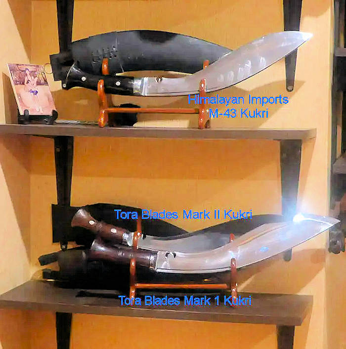 picture:  Tora Blades Mk 1 Kukri the World War 1 model